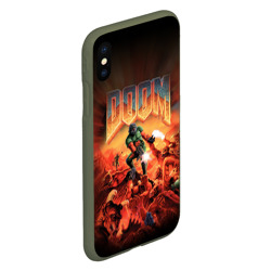 Чехол для iPhone XS Max матовый Doom 1993 - фото 2