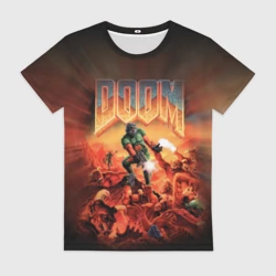 Женская футболка 3D Doom 1993