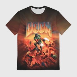 Мужская футболка 3D Doom 1993