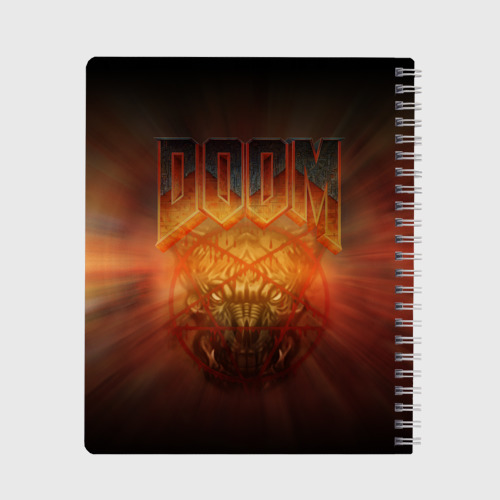 Тетрадь Doom 1993, цвет линия - фото 2