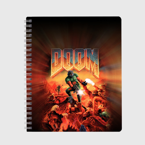 Тетрадь Doom 1993, цвет линия