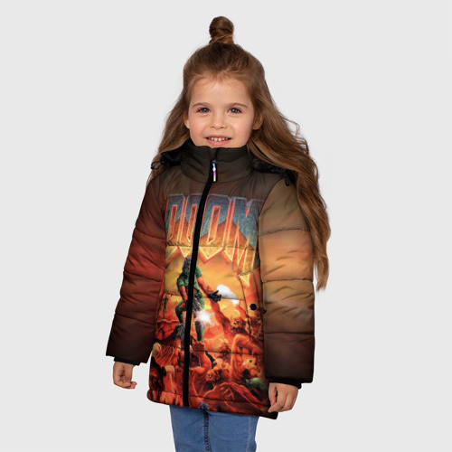 Зимняя куртка для девочек 3D Doom 1993 - фото 3