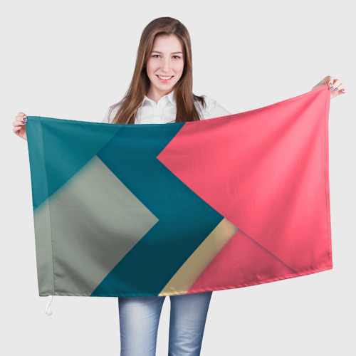 Флаг 3D Полосы