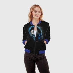 Женский бомбер 3D DJ - фото 2
