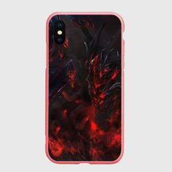 Чехол для iPhone XS Max матовый Dota 2