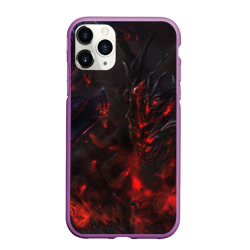 Чехол для iPhone 11 Pro Max матовый Dota 2