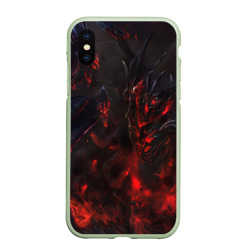 Чехол для iPhone XS Max матовый Dota 2