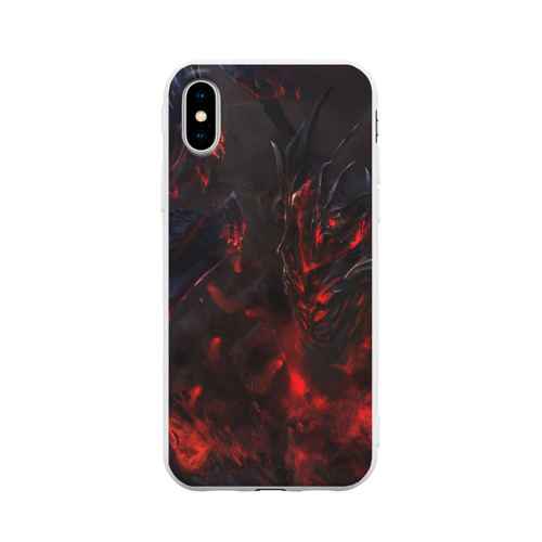 Чехол для Apple iPhone X силиконовый матовый Dota 2 Фото 01 Чехол для Apple iPhone X силиконовый матовый Dota 2 Фото 01