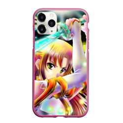 Чехол для iPhone 11 Pro Max матовый Яркая Асуна. Sword Art Online