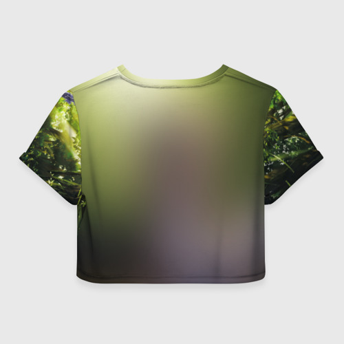 Женская футболка Crop-top 3D Sword Art Online, цвет 3D печать - фото 2