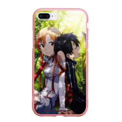 Чехол для iPhone 7Plus/8 Plus матовый Sword Art Online