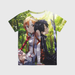 Детская футболка 3D Sword Art Online