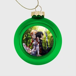 Ёлочный шар стеклянный/пластиковый Sword Art Online