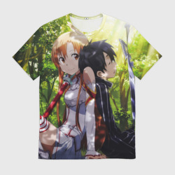 Мужская футболка 3D Sword Art Online