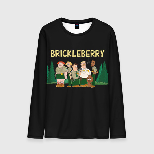 Мужской лонгслив 3D Brickleberry