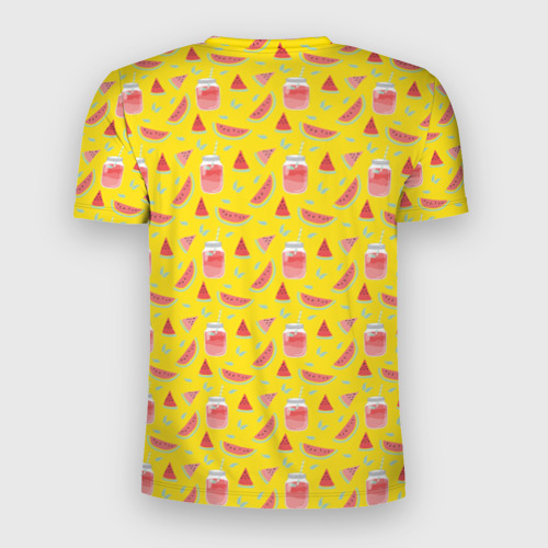Мужская футболка 3D Slim Арбузы, цвет 3D печать - фото 2