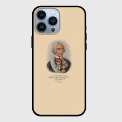 Чехол для iPhone 13 Pro Max Портрет Александр Суворов - Генералисимус