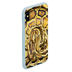 Чехол для iPhone XS Max матовый Змея - фото 2