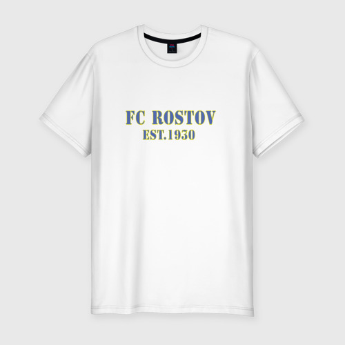 Мужская футболка хлопок Slim Fc Rostov