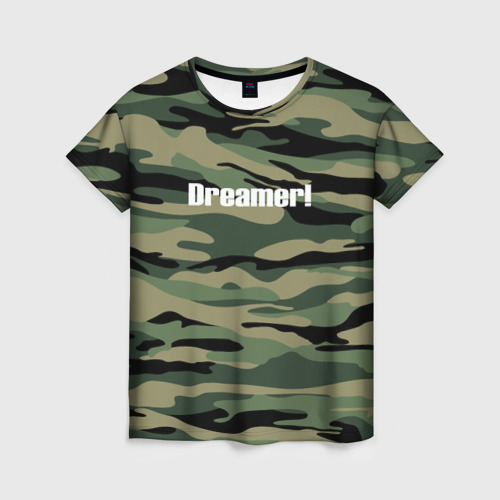 Женская футболка 3D Dreamer!, цвет 3D печать