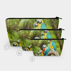 Косметичка 3D Попугаи на ветке - фото 2