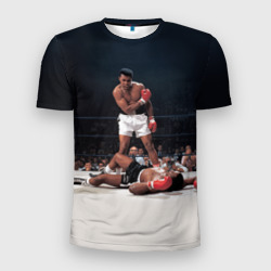 Мужская футболка 3D Slim Muhammad Ali