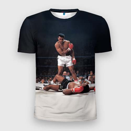 Мужская футболка 3D Slim Muhammad Ali, цвет 3D печать
