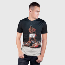 Мужская футболка 3D Slim Muhammad Ali - фото 2