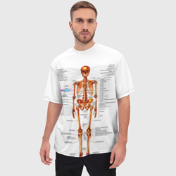 Мужская футболка oversize 3D Шпаргалки - фото 2