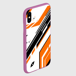 Чехол для iPhone XS Max матовый Cs:go - Asiimov P90 Style - фото 2