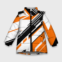 Зимняя куртка для девочек 3D Cs:go - Asiimov P90 Style