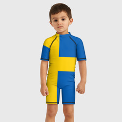 Детский купальный костюм 3D Швеция - фото 2