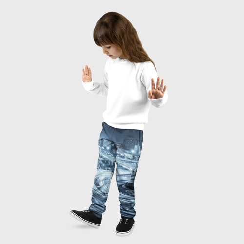 Детские брюки 3D Шанхай, цвет 3D печать - фото 3