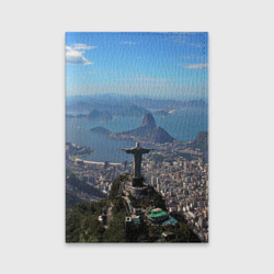 Обложка для паспорта матовая кожа Рио-де-Жанейро