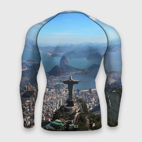 Мужской рашгард 3D Рио-де-Жанейро, цвет 3D печать - фото 2