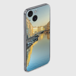 Чехол для iPhone 15 силиконовый с защитой камеры Питер - фото 2