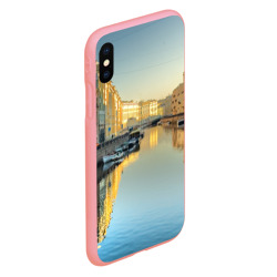 Чехол для iPhone XS Max матовый Питер - фото 2