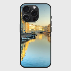 Чехол силиконовый для Apple iPhone 15 Pro матовый Питер