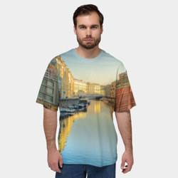 Мужская футболка oversize 3D Питер - фото 2