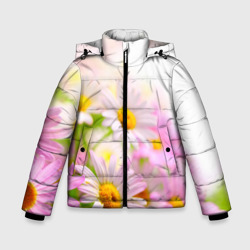 Зимняя куртка для мальчиков 3D Цветы