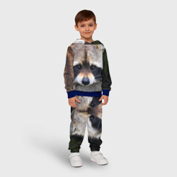 Детский костюм с толстовкой 3D Енот - фото 2