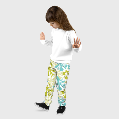 Детские брюки 3D Гавайская, цвет 3D печать - фото 3
