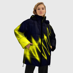 Женская зимняя куртка Oversize Молния - фото 2
