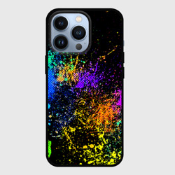 Чехол для iPhone 13 Pro Брызги красок