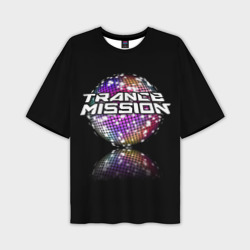 Trancemission – Мужская футболка oversize 3D с принтом купить со скидкой в -50%