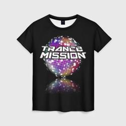 Женская футболка 3D Trancemission