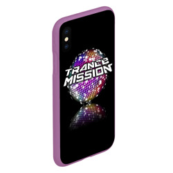 Чехол для iPhone XS Max матовый Trancemission - фото 2