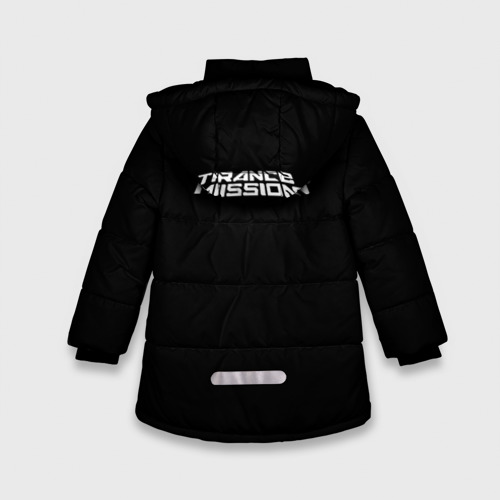 Зимняя куртка для девочек 3D Trancemission, цвет черный - фото 2
