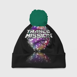 Шапка 3D c помпоном Trancemission