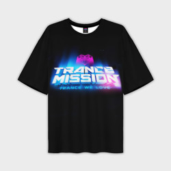 Мужская футболка oversize 3D Trancemission 2